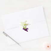 Sticker Cœur PixDezine blanc calla lily/do-it-yourself couleur  (Enveloppe)