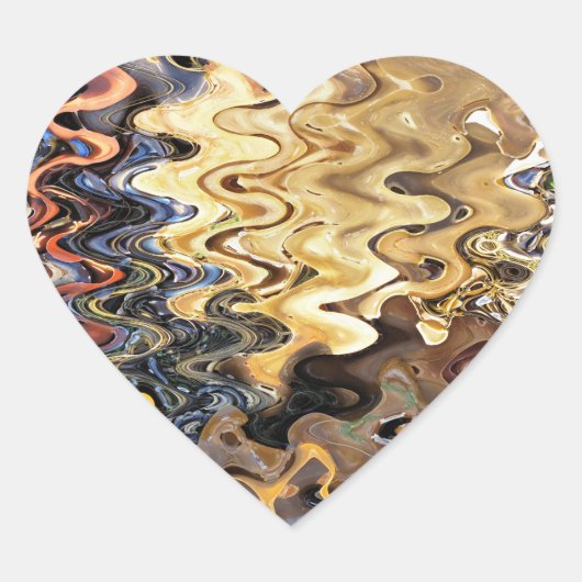 STICKER CŒUR PLAGE (Devant)