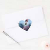 Sticker Cœur Point Dana de la cour des os (Enveloppe)