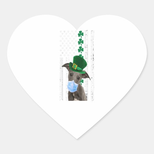 Sticker Cœur Poison de Shamrock (Devant)