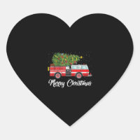 Pompier Camion Pompier Joyeux Noël