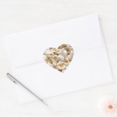 Sticker Cœur Popcorn (Enveloppe)
