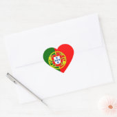 Sticker Coeur Portugal (Enveloppe)