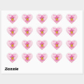 Sticker Cœur Poussin #8 d'assurance (Feuille)