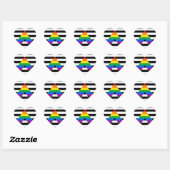 STICKER CŒUR PRIDE 2014 ALLY DROIGHT (Feuille)