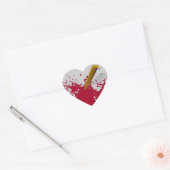 Sticker Cœur Prise cardiaque (Enveloppe)