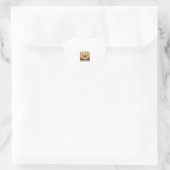 Sticker Cœur Professeur d'Halloween Balai Cassa Conception Vint (Sac)