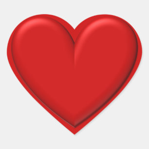 Sticker Cœur Puffy Heart