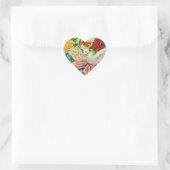 Sticker Cœur Puisse l'amour... (Sac)