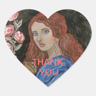 Sticker Cœur Quelque part dans le temps