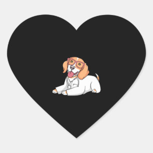 Sticker Cœur Réceptionniste Médicale Vétérinaire