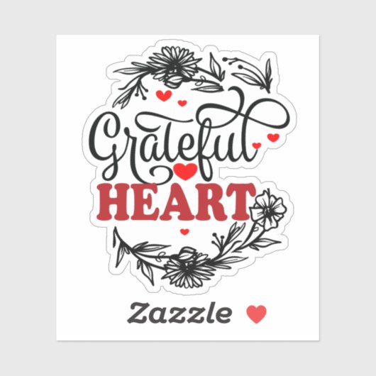 STICKER COEUR RECONNU (Feuille)