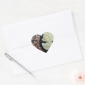 Sticker Cœur Recyclé Cameo (Enveloppe)