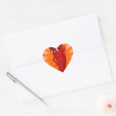 Sticker Cœur Red Pepper Superstar (Enveloppe)