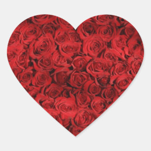 Sticker Cœur Red Rose Smash