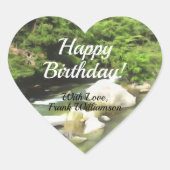 Sticker Cœur Rivière Sud Joyeux anniversaire 0365 (Devant)