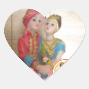 Sticker Cœur Romantique Amour Coeur Art Imprimer