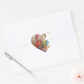 Sticker Cœur Romantique Amour Coeur Art Imprimer (Enveloppe)