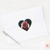 Sticker Cœur rose (Enveloppe)