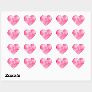 Sticker Coeur Rose