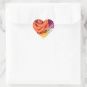 Sticker Cœur Rose (Sac)