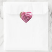 Sticker Cœur Rose douce (Sac)