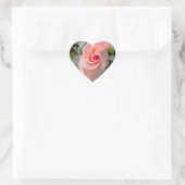 Sticker Cœur Rose rose (Sac)