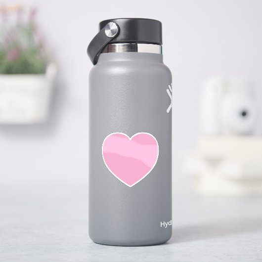 Sticker Coeur rose Valentines (HydroFlask)