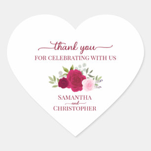 Sticker Cœur Roses roses roses roses roses roses roses roses ro