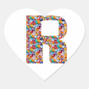 Sticker Cœur RRR Bijoux pour ALPHA R : Grands Cadeaux