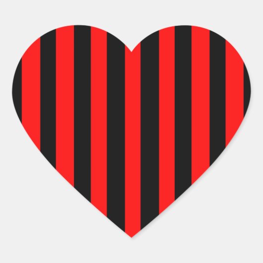 Sticker Cœur Ruby Black (Devant)