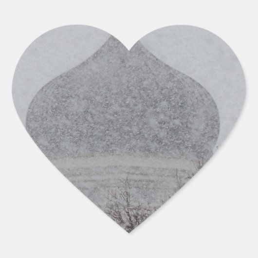 Sticker Cœur Russe Blizzard (Devant)