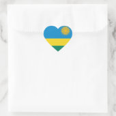 Sticker Cœur rwanda (Sac)