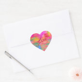 Sticker Cœur Saint Valentin Amour du coeur (Enveloppe)
