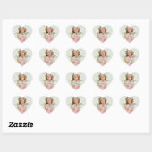 Sticker Cœur Saint-Valentin Ange (Feuille)