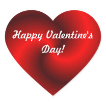 Saint Valentin au coeur rouge