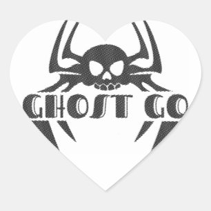 Sticker Cœur Saison Éffrayante de Ghost Go