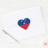 Sticker Cœur samoa (Enveloppe)