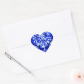 Sticker Cœur Sapphire Heart (Enveloppe)