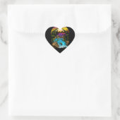 Sticker Cœur Scène extérieure (Sac)