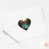 Sticker Cœur Scène extérieure (Enveloppe)