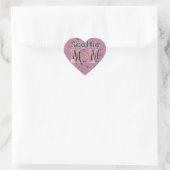 Sticker Cœur Scottie MOM (Sac)