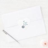 Sticker Cœur Segway (Enveloppe)