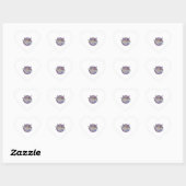 Sticker Cœur Serrer la fente (Feuille)