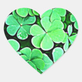 STICKER CŒUR SHAMROCKS ! (Devant)
