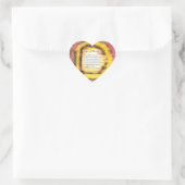 Sticker Cœur Signes de beauté (Sac)