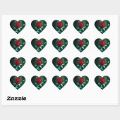 Sticker Cœur simple rouge (Feuille)