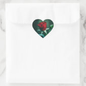 Sticker Cœur simple rouge (Sac)