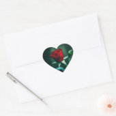 Sticker Cœur simple rouge (Enveloppe)