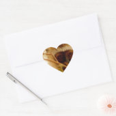 Sticker Cœur Singe effronté. (Enveloppe)